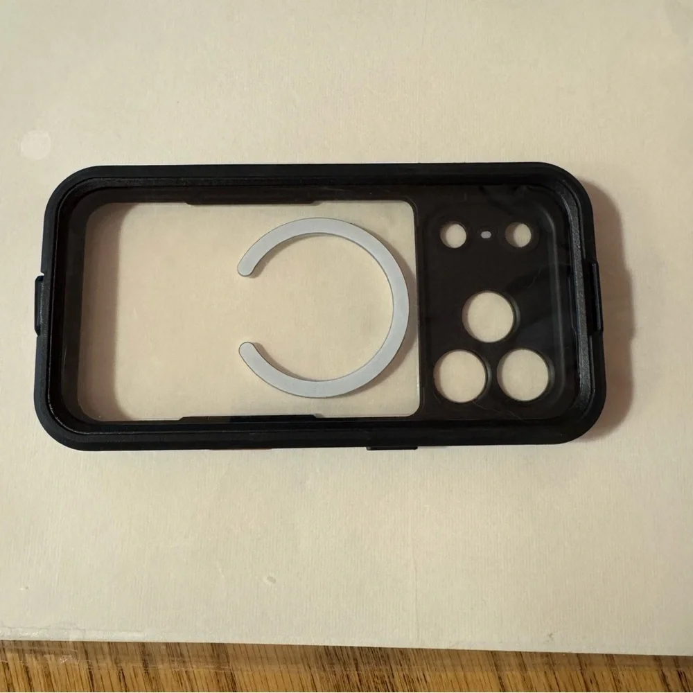 Hllhunkhe iPhone 17 Pro Case - Waterproof, Magsafe, Black, New